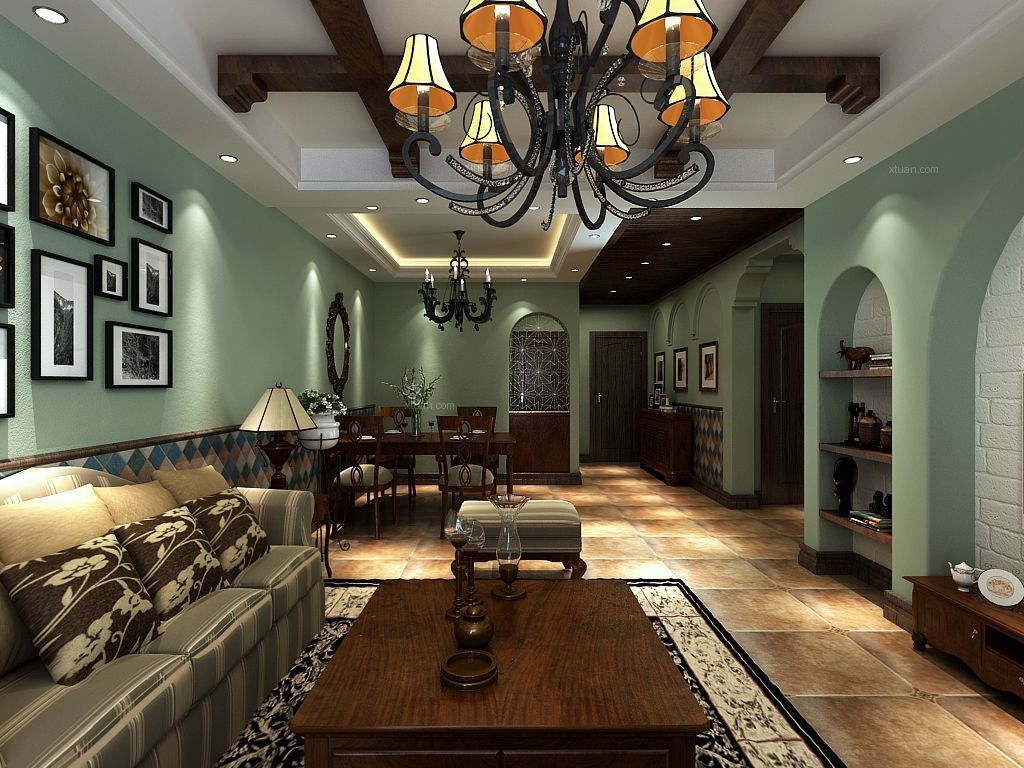 突顯精致美式裝修營(yíng)造灑脫生活