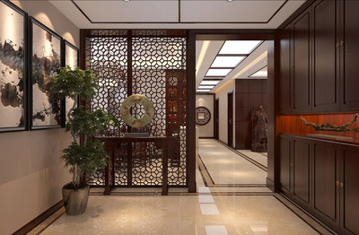 佳星園240平米中式風(fēng)格裝修設(shè)計(jì)效果圖